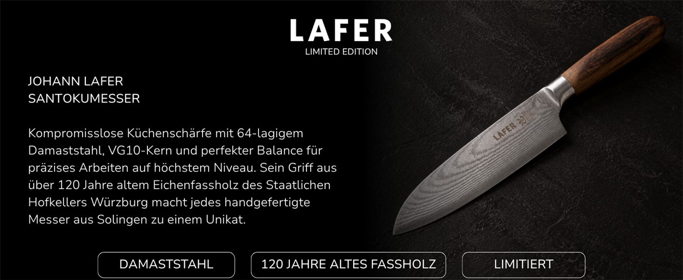 A+ Hero-Modul — Lafer Santokumesser